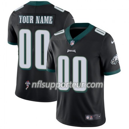 Maillot Homme Philadelphia Eagles Personnalisé Noir